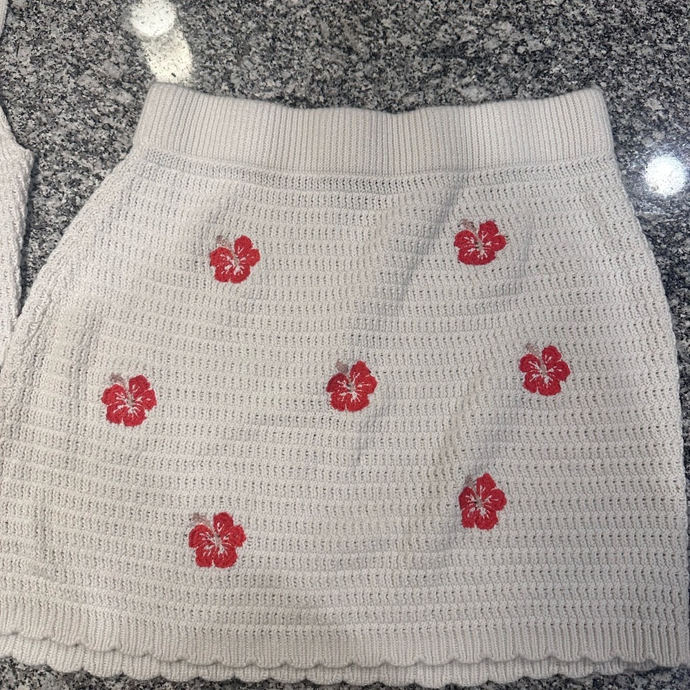 Wild Fable White Knit Swimsuit Cover Up - Picture 3 of 4